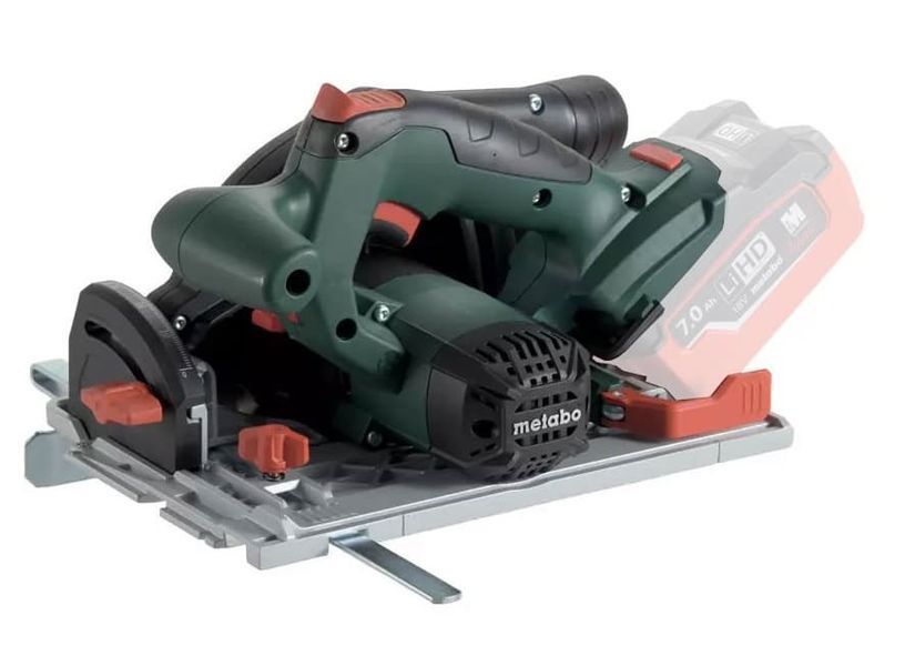 Аккумуляторная ручная дисковая пила Metabo KS 18 LTX 57 2х8.0 Ач 601857810 фото