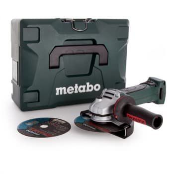 Акумуляторна болгарка Metabo W 18 LTX 125 Quick каркас в кейсі 600404840 фото