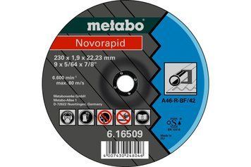 Відрізний круг Metabo Novorapid 230x1,9x22,23 увігнутий 616509000 фото