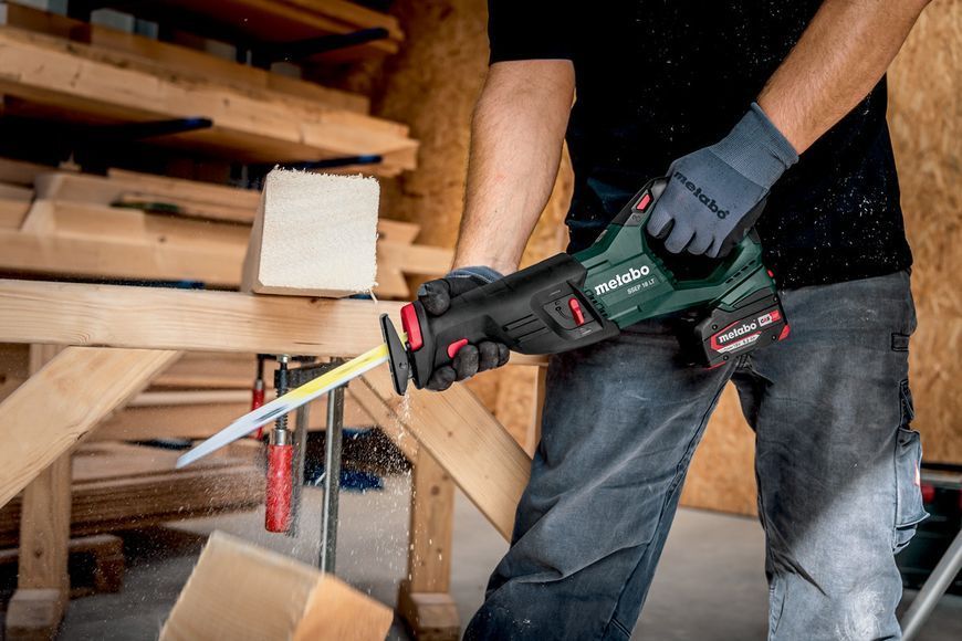 Акумуляторна шабельна пила Metabo SSEP 18 LT каркас 601616850 фото