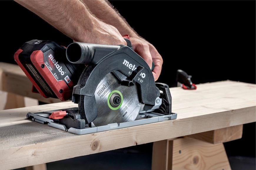 Акумуляторна ручна дискова пила Metabo KS 18 LTX 57 1х4.0 Аг UA601857890 фото
