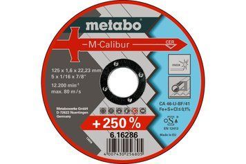 Отрезной круг Metabo M-Calibur 125x1.6x22.2 616286000 фото
