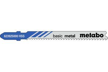 Лобзикове полотно по металу Metabo Basic Metal 66 мм T 118 B, 5 шт 623925000 фото