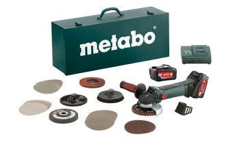 Акумуляторна болгарка Metabo Metabo W 18 LTX 125 Inox Set 600174880 фото