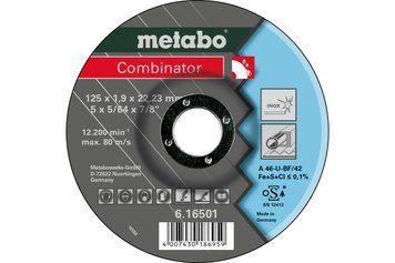 Відрізний круг Metabo Combinator 125 x1,9 x22.2 Inox HydroResist 616501000 фото