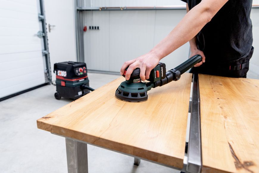 Акумуляторна ексцентрикова шліфувальна машина Metabo PowerMaxx SXA 12-125 BL каркас 602035850 фото