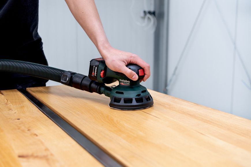 Акумуляторна ексцентрикова шліфувальна машина Metabo PowerMaxx SXA 12-125 BL каркас 602035850 фото