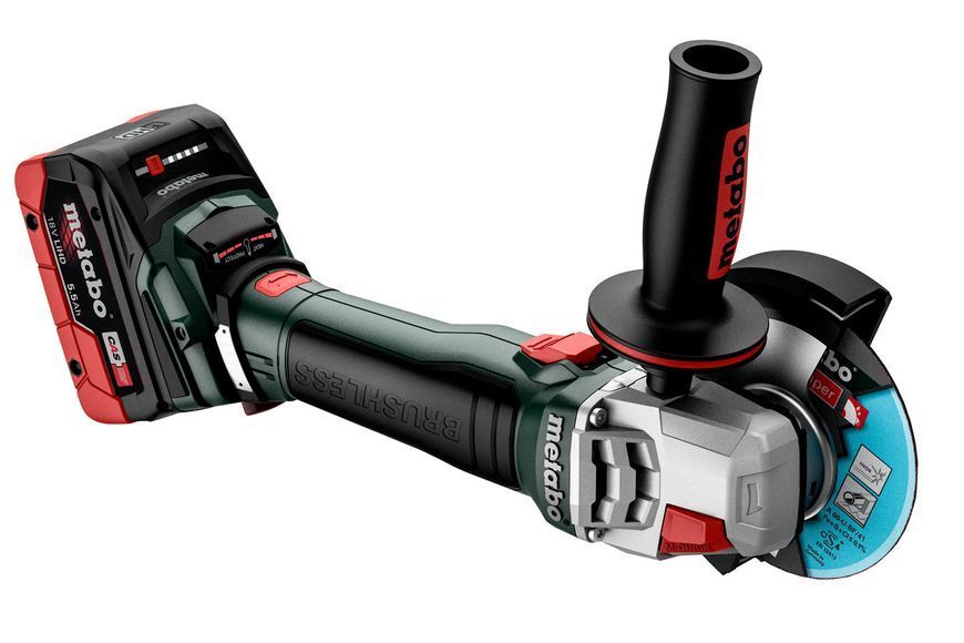 Акумуляторна болгарка Metabo WB 18 LT BL 11-125 Quick каркас в кейсі 613054840 фото