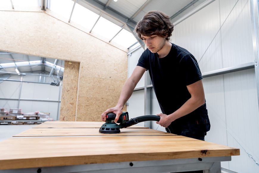 Акумуляторна ексцентрикова шліфувальна машина Metabo PowerMaxx SXA 12-125 BL каркас в кейсі 602035840 фото