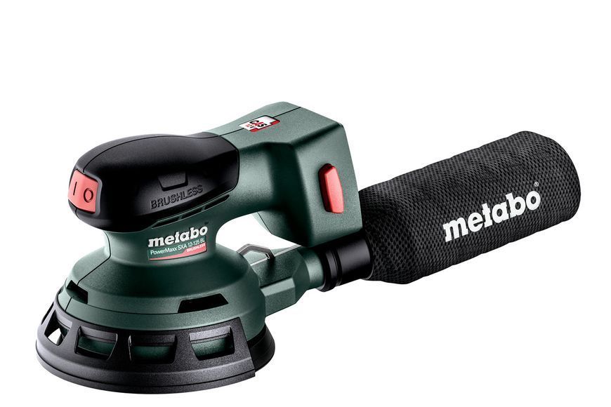 Акумуляторна ексцентрикова шліфувальна машина Metabo PowerMaxx SXA 12-125 BL каркас в кейсі 602035840 фото