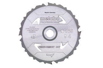 Пиляльний диск Metabo fibercement cut &mdash; professional, 165х20х2.2, 4 зуба 628289000 фото