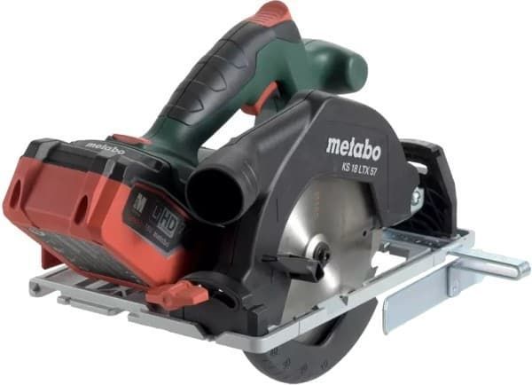 Аккумуляторная ручная дисковая пила Metabo KS 18 LTX 57 каркас 601857890 фото