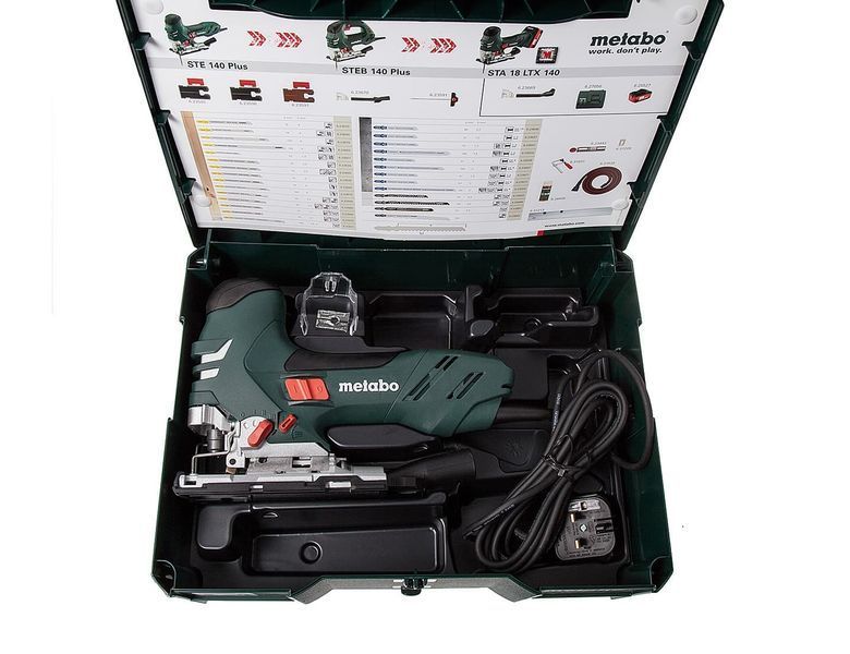 Лобзик Metabo STE 140 Plus Industrial в MetaLoc 601403700 фото
