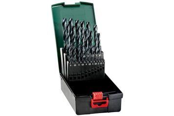 Набор сверл по металлу Metabo HSS-R 25 предметов 627159000 фото