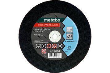Отрезной круг Metabo Flexiamant Super 350x3x25.4 мм Inox 616343000 фото