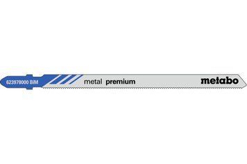 Лобзиковое полотно по металлу Metabo Metal Premium 106 мм T 318 AF, 5 шт 623978000 фото