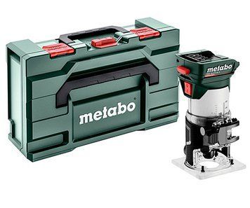 Аккумуляторный кромочный фрезер Metabo FMV 18 LTX BL 8 каркас в кейсе 601742840 фото