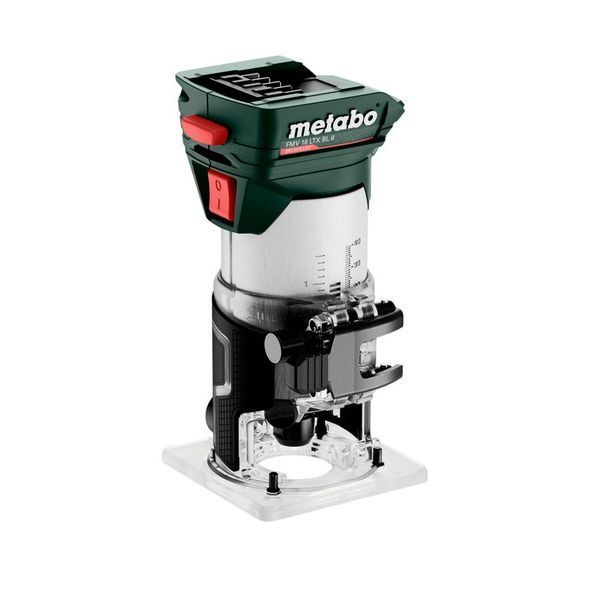 Акумуляторний кромковий фрезер Metabo FMV 18 LTX BL 8 каркас в кейсі 601742840 фото