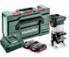 Акумуляторний кромковий фрезер Metabo FMV 18 LTX BL 8 2х4.0 Аг 601742800 фото 1
