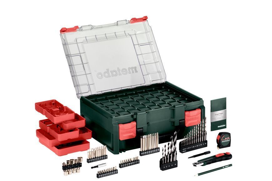 Аккумуляторная дрель-шуруповерт Metabo BS 18 2х2.0 Ач Mobile Workshop 602207710 фото