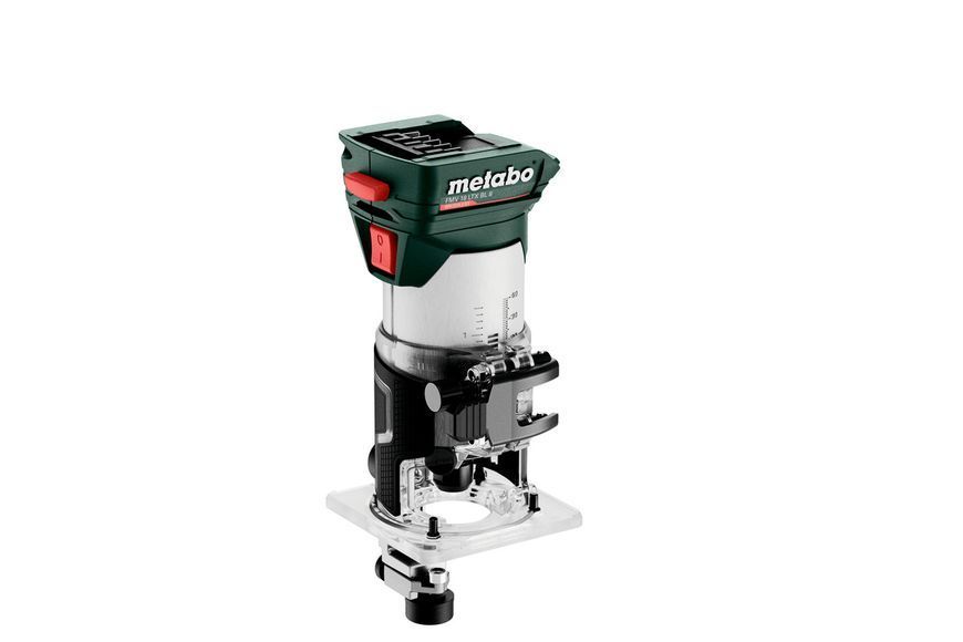 Аккумуляторный кромочный фрезер Metabo FMV 18 LTX BL 8 2х4.0 Ач 601742800 фото