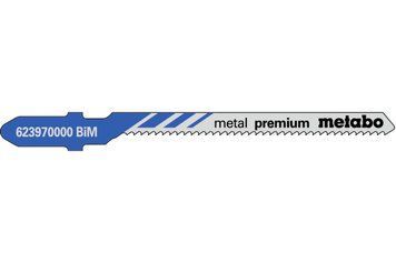 Лобзикове полотно по металу Metabo Metal Premium 57 мм T 118 EOF, 5 шт 623970000 фото
