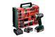 Аккумуляторная дрель-шуруповерт Metabo BS 18 Quick 2х2.0 Ач Mobile Workshop 602217710 фото 1