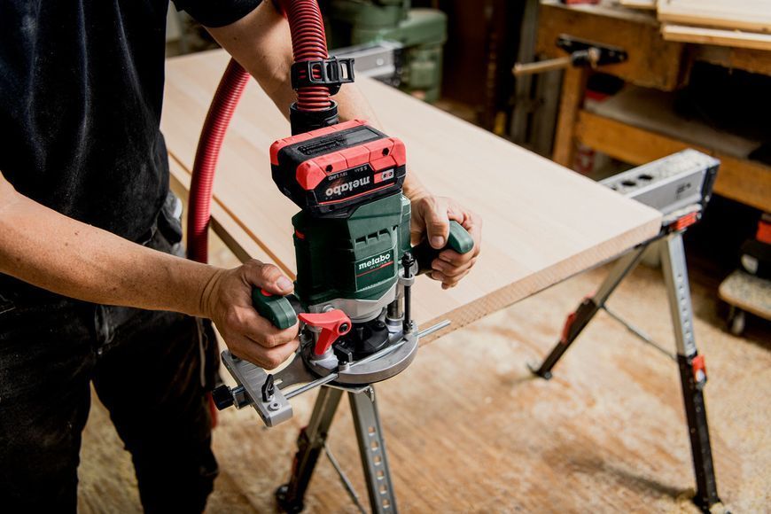 Аккумуляторный фрезер Metabo OFV 18 LTX BL 12 каркас в кейсе 601743840 фото