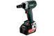 Аккумуляторный ударный гайковерт Metabo SSW 18 LTX 200 2х4 Ач 602195500 фото 1
