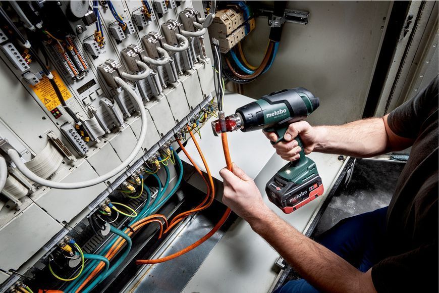 Аккумуляторный термофен Metabo HG 18 LTX 500 каркас в кейсе 610502840 фото