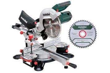 Торцювальна пила з протяжкою Metabo KGS 254 M Set 690828000 фото