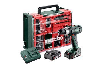 Аккумуляторная дрель-шуруповерт Metabo BS 18 L 2х2.0 Ач Mobile Workshop 602321710 фото