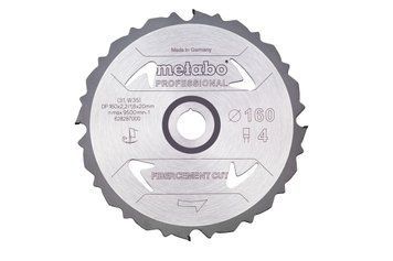 Пиляльний диск Metabo fibercement cut &mdash; professional, 160х20х2.2, 4 зуби 628287000 фото