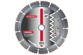 Сегментний алмазний диск для абразивних матеріалів Metabo Professional 180 мм 628144000 фото
