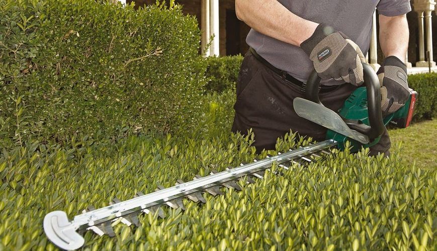 Акумуляторний кущоріз Metabo AHS 18-55 V Li-HD 2х4.0 Аг 600463800 фото