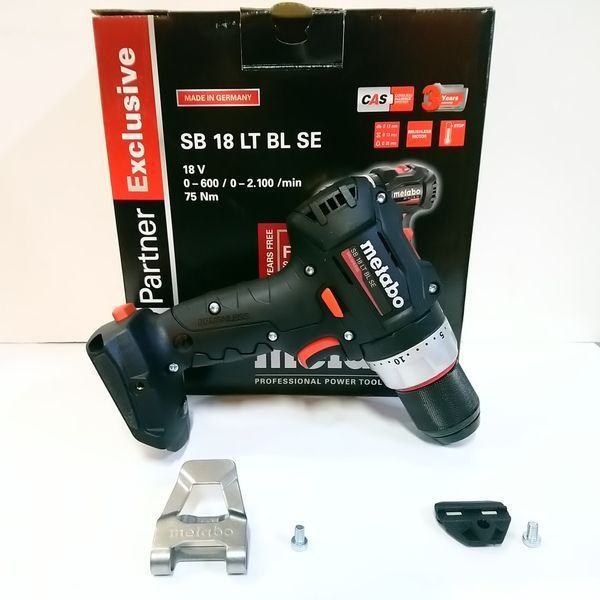 Аккумуляторная ударная дрель-шуруповерт Metabo SB 18 LT LT BL SE каркас 602368850 фото