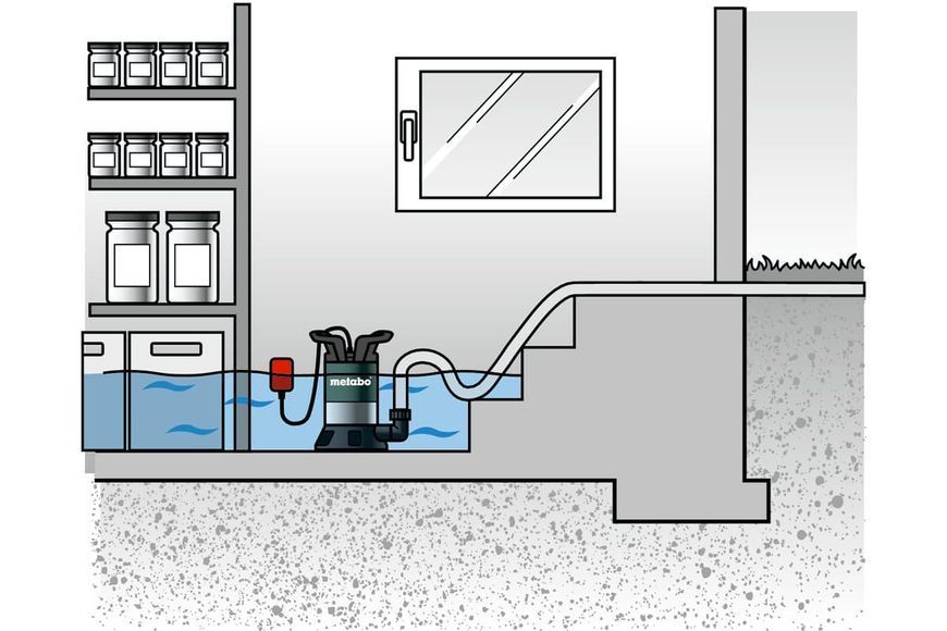 Погружной насос для чистой воды Metabo TP 12000 SI 0251200009 фото