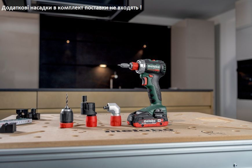 Аккумуляторная дрель-шуруповерт Metabo BS 18 L BL Q каркас 613156850 фото