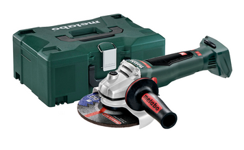 Акумуляторна болгарка Metabo WB 18 LTX BL 150 Quick каркас в кейсі 613078840 фото