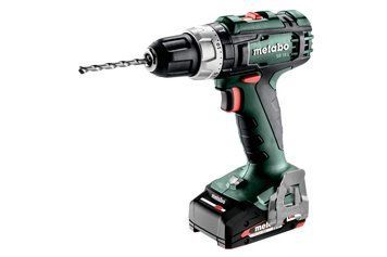 Аккумуляторная ударная дрель-шуруповерт Metabo SB 18 L 2х2.0 Ач 602317500 фото