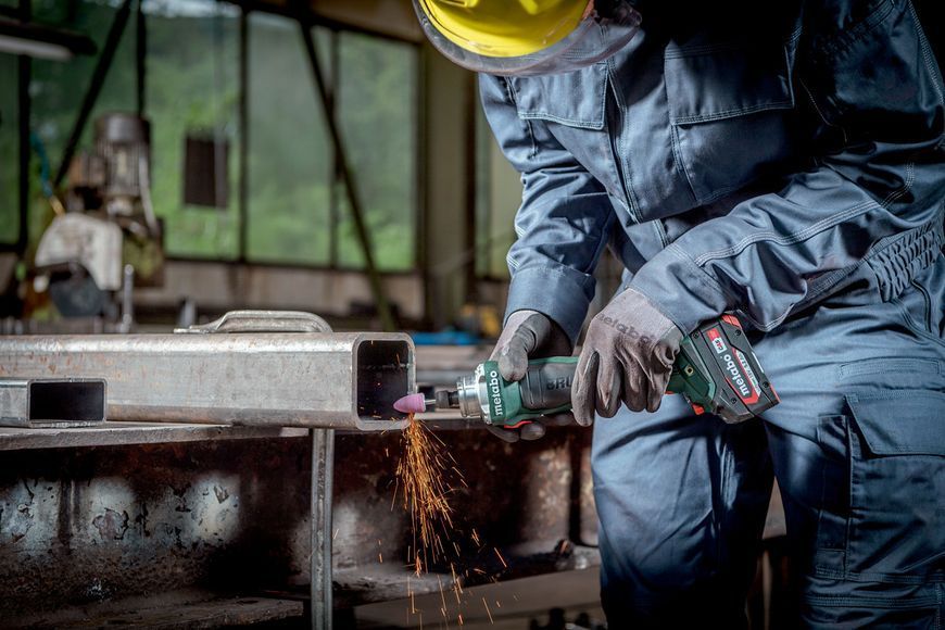 Аккумуляторная прямошлифовальная машина Metabo GVB 18 LTX BL 11-28 Compact каркас 600828850 фото