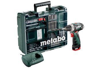 Аккумуляторный шуруповерт Metabo PowerMaxx BS Basic Mobile Workshop 1 акб 2 Ач 600079880 фото