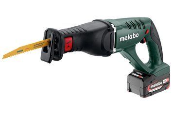 Акумуляторна шабельна пила Metabo ASE 18 LTX 2х4.0 Аг 602269610 фото