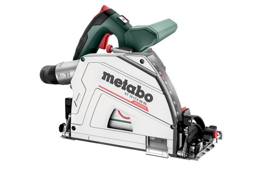 Акумуляторна занурювальна дискова пила Metabo KT 18 LTX 66 BL каркас в кейсі + шина FS 160 691172840 фото