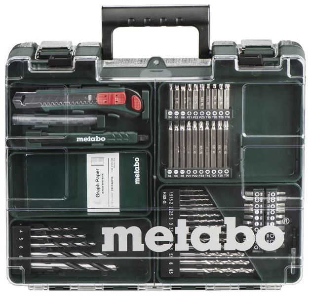 Аккумуляторный шуруповерт Metabo PowerMaxx BS Quick Pro Mobile Workshop 600157880 фото
