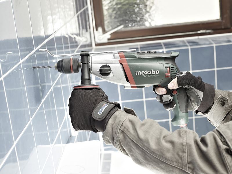 Ударная дрель Metabo SBE 900 Impuls в кейсе 600865500 фото