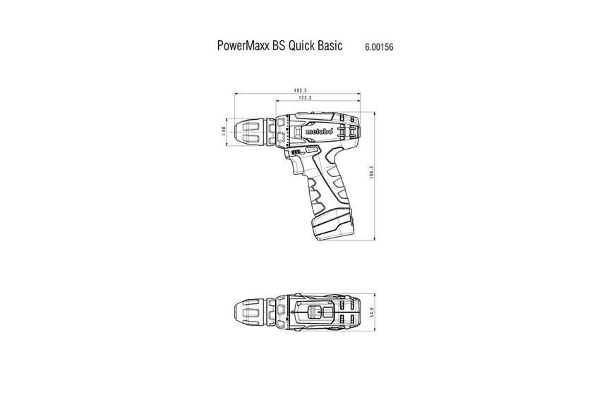 Аккумуляторный шуруповерт Metabo PowerMaxx BS Quick Pro Mobile Workshop 600157880 фото