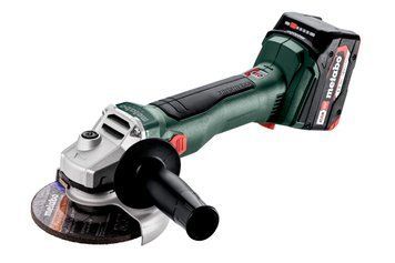 Акумуляторна болгарка Metabo W 18 L BL 9-125 2х4.0 Аг 602374510 фото
