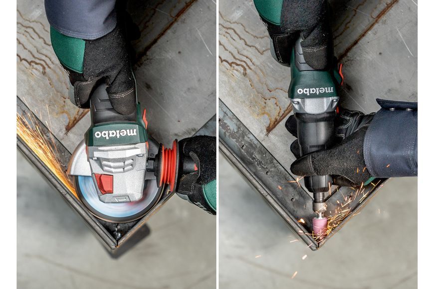 Акумуляторна прямошліфувальна машина Metabo GVPB 18 LTX BL 11-28 каркас 600827850 фото