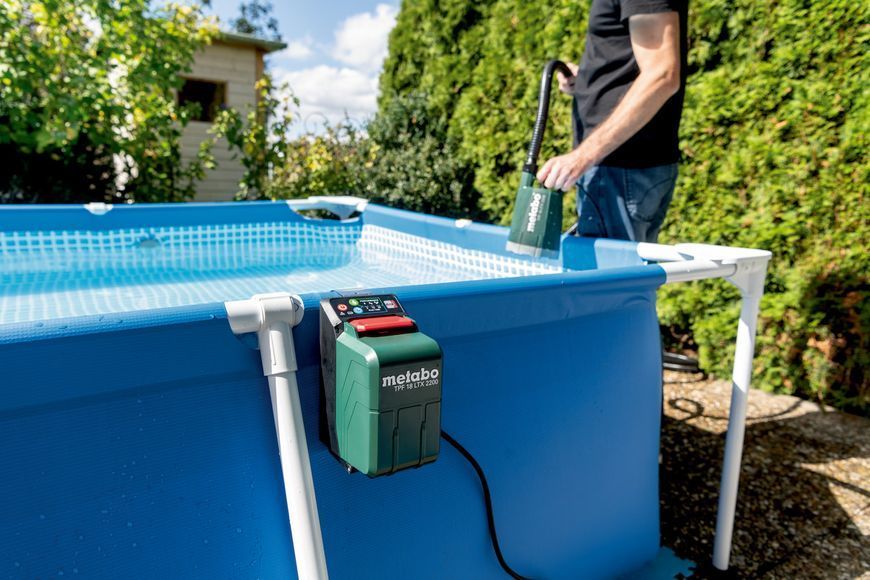 Акумуляторний занурювальний насос Metabo TPF 18 LTX 2200 каркас 601729850 фото